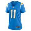 Luis Perez Los Angeles Chargers Nike Women's Team Game Jersey - - Side View