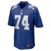 Greg Van Roten New York Giants Nike Team Game Jersey - - Side View