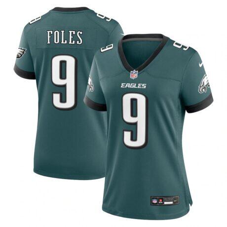 Nick Foles Philadelphia Eagles Nike Women's Team Retired Player Game Jersey - - Front View