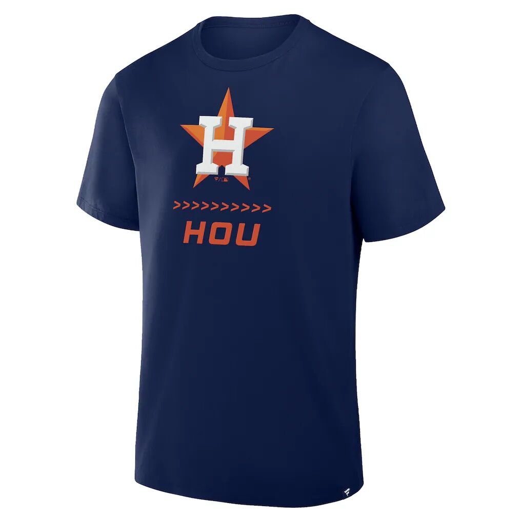 Houston Astros Fashion7 Clubhouse Legacy Side Swipe T-Shirt