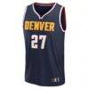 Jamal Murray Denver Nuggets Fashion7 Youth Fast Break Replica Player Jersey - Navy - - Side View