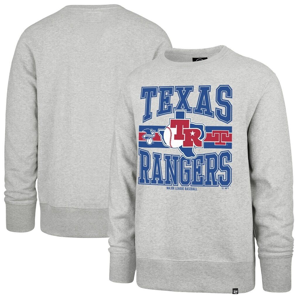 Texas Rangers ’47 Letters Headline Pullover Sweatshirt