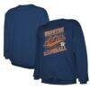 Houston Astros Stitches Lightweight Crew Sweatshirt - Navy - Front View