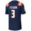 Kaden Feagin Illinois Fighting Illini Nike NIL Football Game Jersey - Navy - Detail View