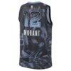 Ja Morant Memphis Grizzlies Nike Unisex 2025 Select Series Swingman Player Jersey - Navy - Detail View