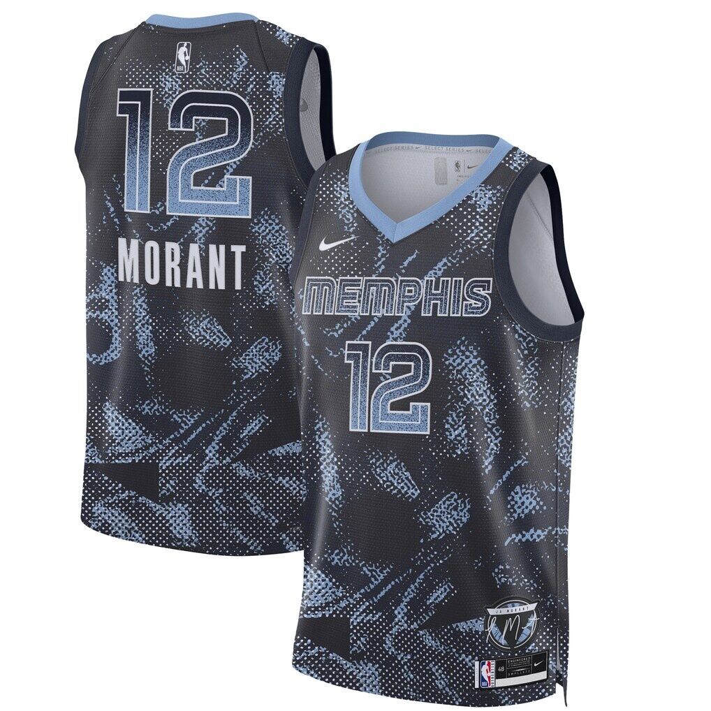 Ja Morant Memphis Grizzlies Nike Unisex 2025 Select Series Swingman Player Jersey