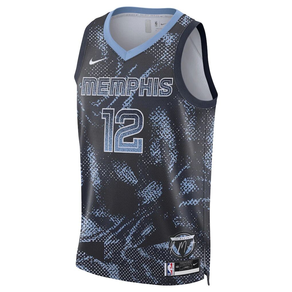 Ja Morant Memphis Grizzlies Nike Unisex 2025 Select Series Swingman Player Jersey