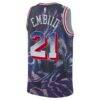 Joel Embiid Philadelphia 76ers Nike Unisex 2025 Select Series Swingman Player Jersey - Navy - Detail View