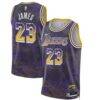 LeBron James Los Angeles Lakers Nike Unisex 2025 Select Series Swingman Player Jersey - Purple - Front View