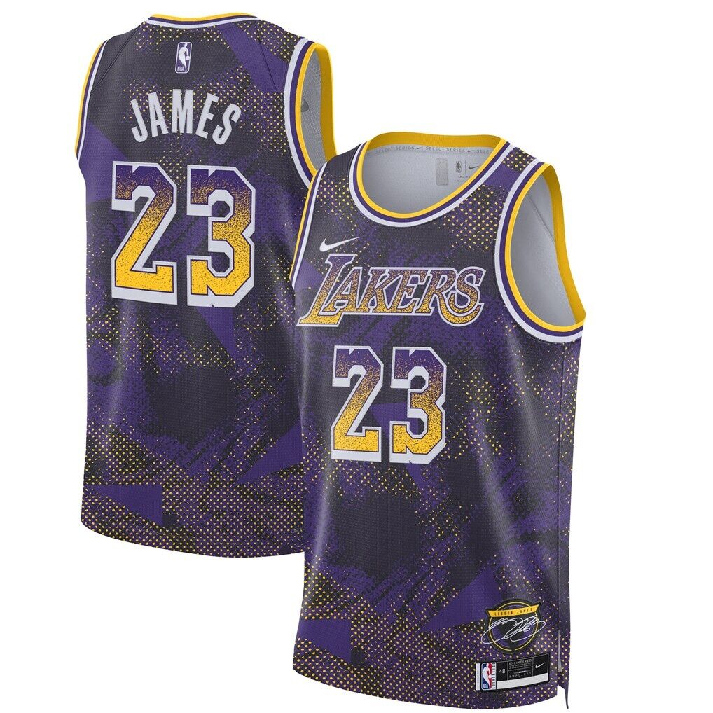 LeBron James Los Angeles Lakers Nike Unisex 2025 Select Series Swingman Player Jersey