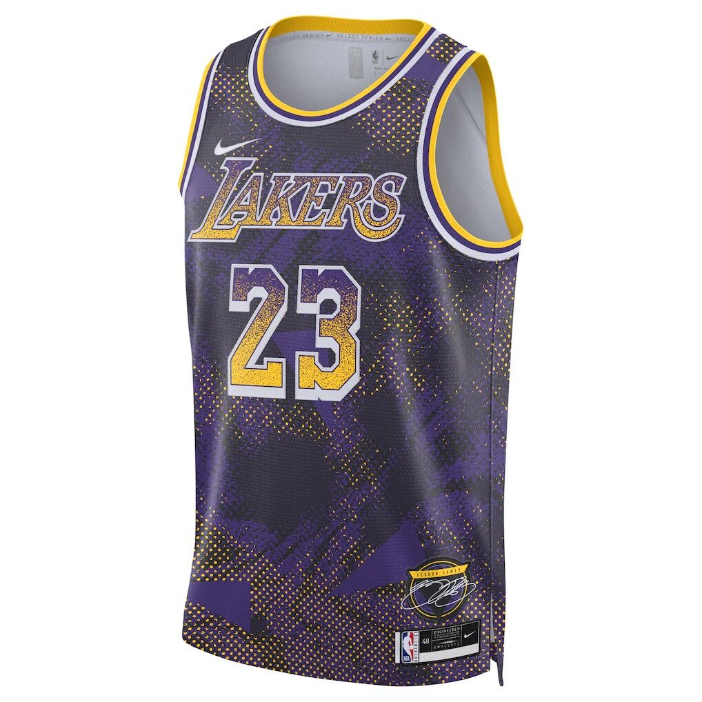 LeBron James Los Angeles Lakers Nike Unisex 2025 Select Series Swingman Player Jersey