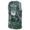 Jayson Tatum Boston Celtics Nike Unisex 2025 Select Series Swingman Player Jersey - Green - Detail View