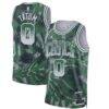 Jayson Tatum Boston Celtics Nike Unisex 2025 Select Series Swingman Player Jersey - Green - Front View