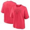 Kansas City Chiefs Nike Women's Glory Arch Boxy T-Shirt - Red - Front View