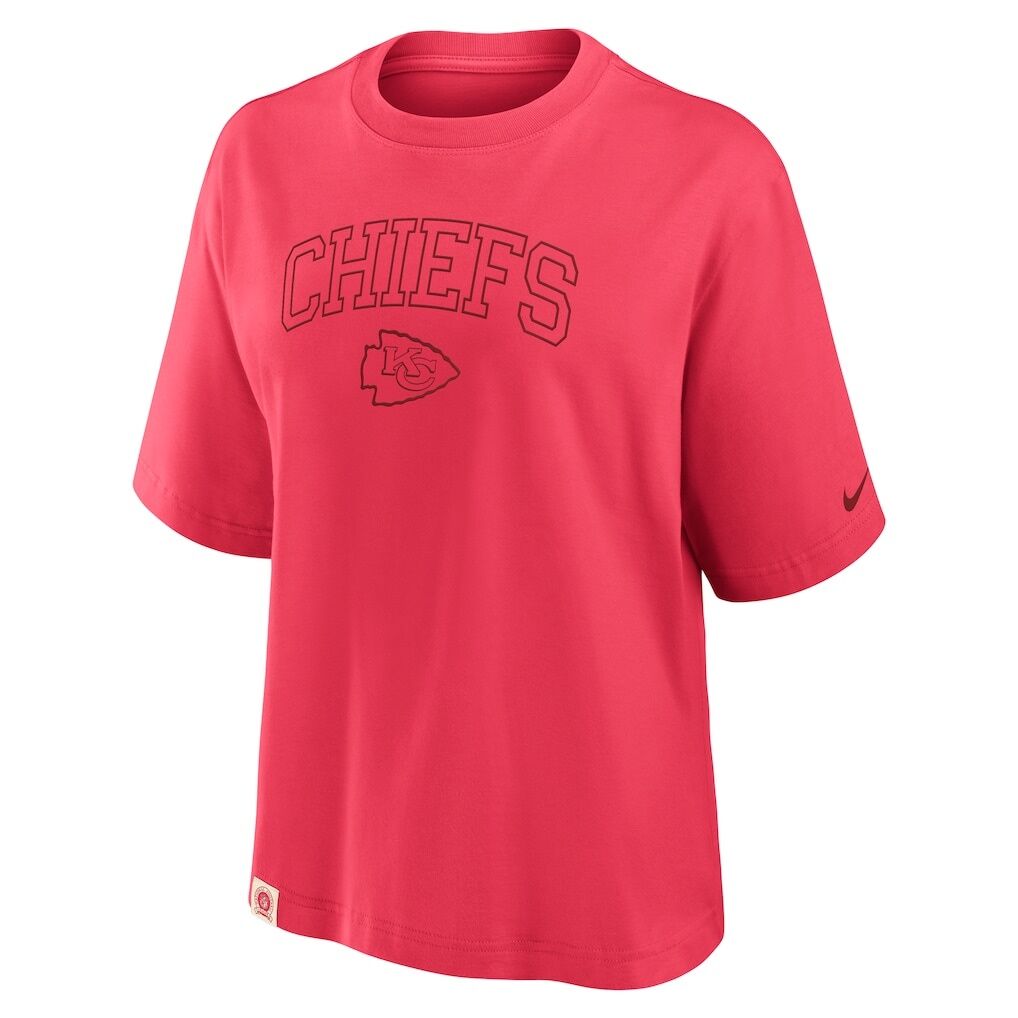 Kansas City Chiefs Nike Women’s Glory Arch Boxy T-Shirt