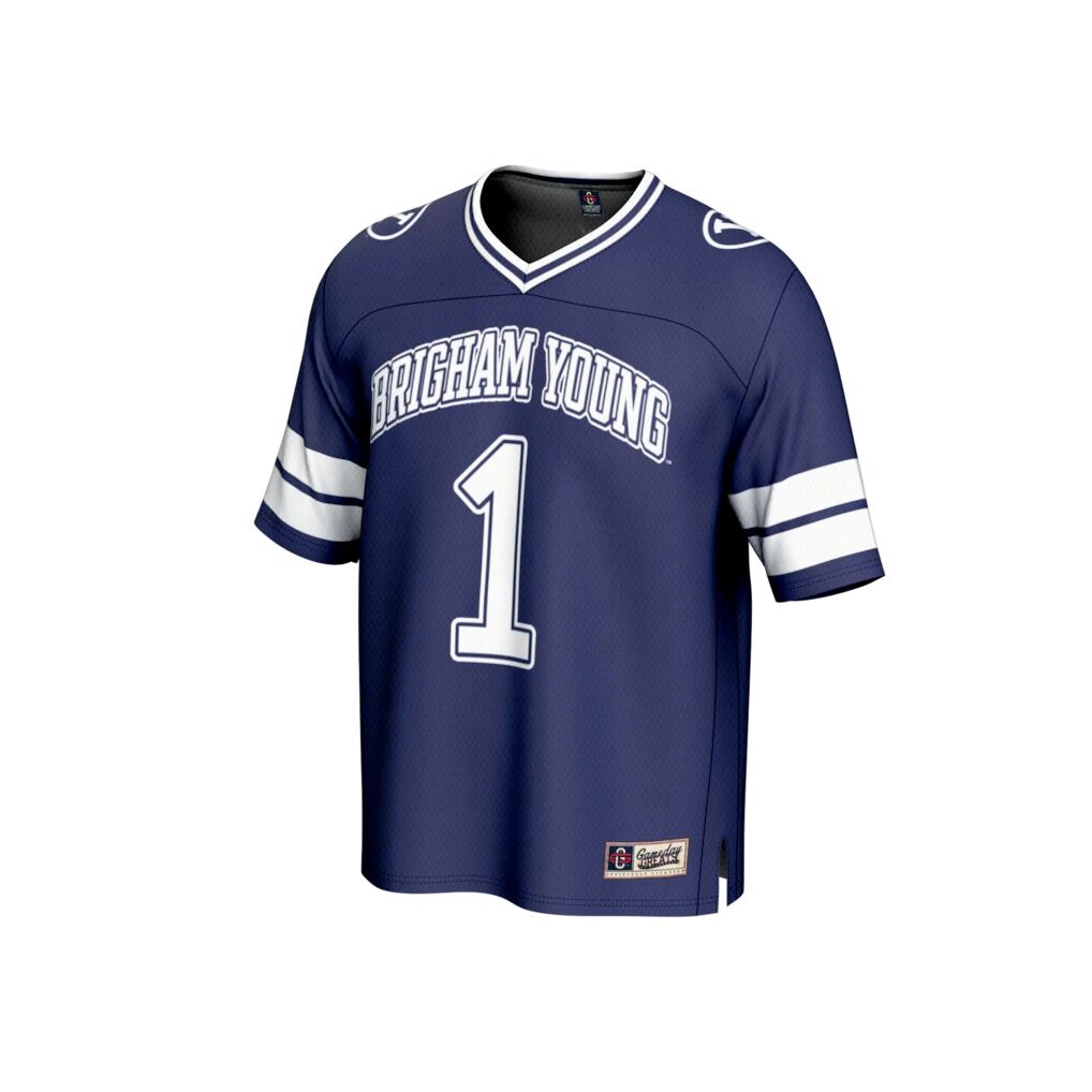 #1 BYU Cougars GameDay Greats Unisex Collegiate Football Fashion Jersey