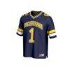 #1 Cal Bears GameDay Greats Unisex Collegiate Football Fashion Jersey - Navy - Side View
