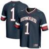 #1 Howard Bison GameDay Greats Unisex Collegiate Football Fashion Jersey - Navy - Front View