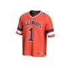 #1 Illinois Fighting Illini GameDay Greats Unisex Collegiate Football Fashion Jersey - Orange - Side View