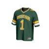 #1 Baylor Bears GameDay Greats Unisex Collegiate Football Fashion Jersey - Green - Side View
