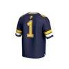 #1 Cal Bears GameDay Greats Youth Collegiate Football Fashion Jersey - Navy - Detail View