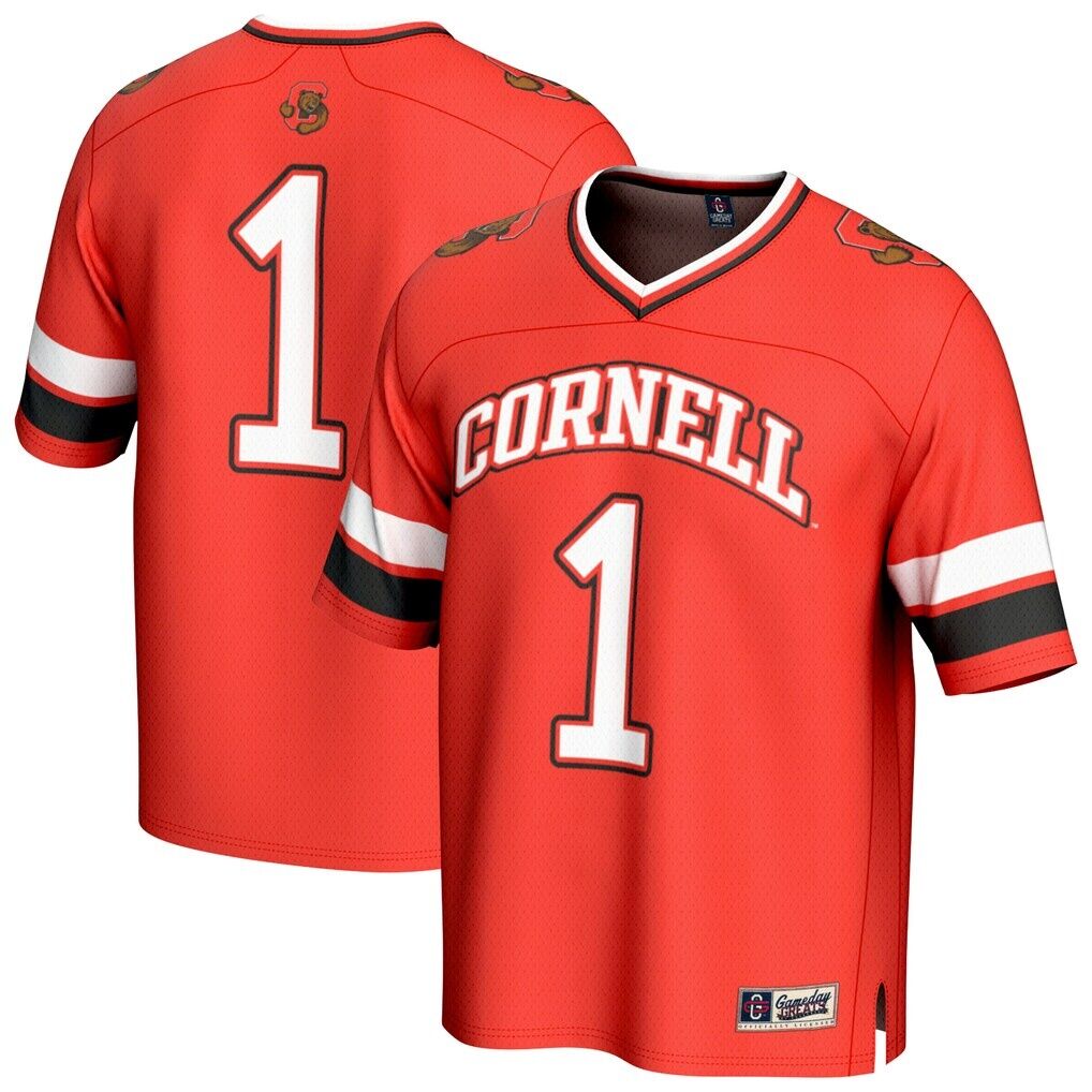 #1 Cornell Big Red GameDay Greats Youth Collegiate Football Fashion Jersey