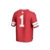 #1 Houston Cougars GameDay Greats Youth Collegiate Football Fashion Jersey - Red - Detail View