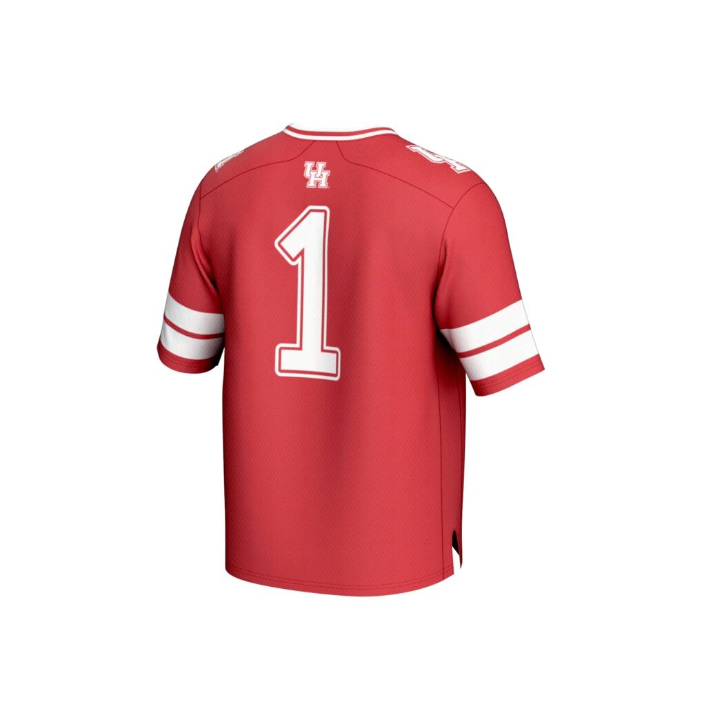 #1 Houston Cougars GameDay Greats Youth Collegiate Football Fashion Jersey