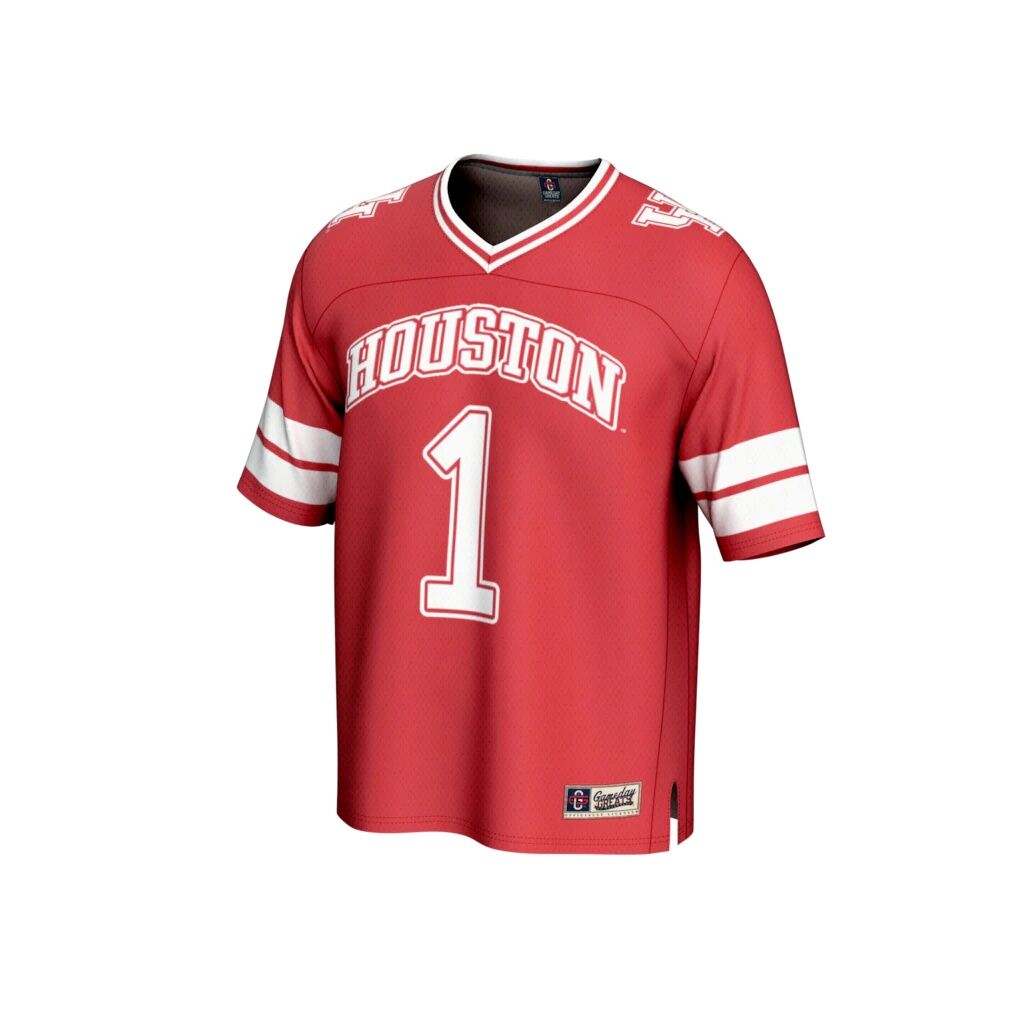 #1 Houston Cougars GameDay Greats Youth Collegiate Football Fashion Jersey