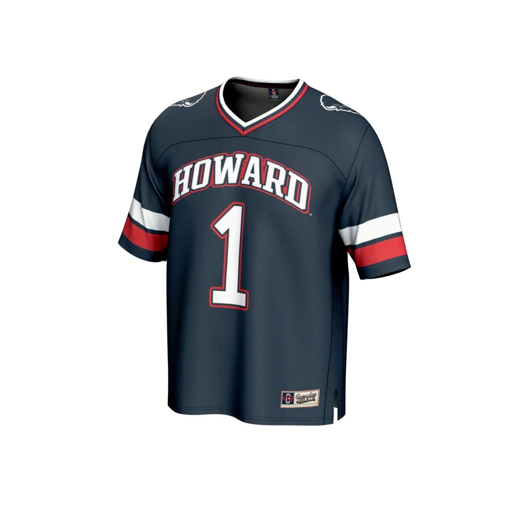 #1 Howard Bison GameDay Greats Youth Collegiate Football Fashion Jersey