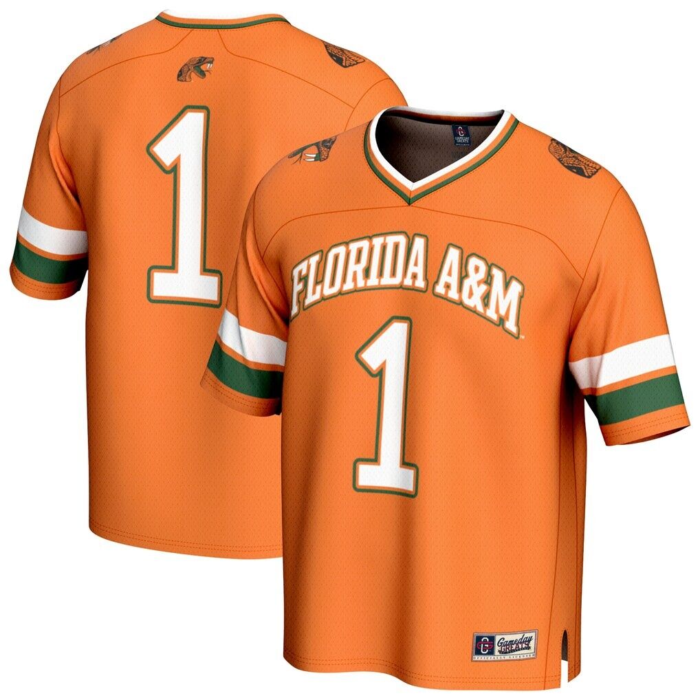 #1 Florida A&M Rattlers GameDay Greats Youth Collegiate Football Fashion Jersey