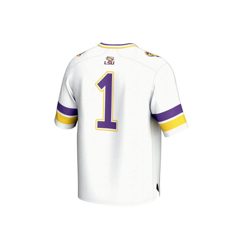 #1 LSU Tigers GameDay Greats Youth Collegiate Football Fashion Jersey