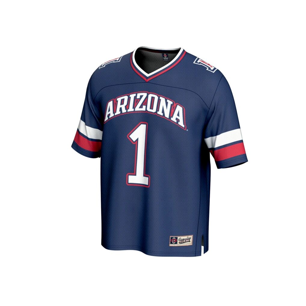 #1 Arizona Wildcats GameDay Greats Youth Collegiate Football Fashion Jersey