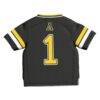 #1 Appalachian State Mountaineers GameDay Greats Toddler Collegiate Football Fashion Jersey - Black - Detail View