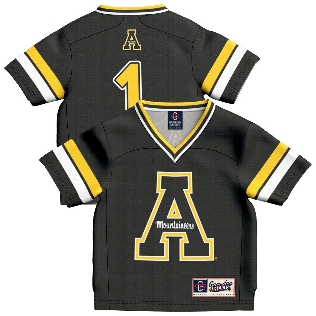 #1 Appalachian State Mountaineers GameDay Greats Toddler Collegiate Football Fashion Jersey