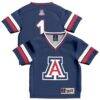 #1 Arizona Wildcats GameDay Greats Toddler Collegiate Football Fashion Jersey - Navy - Front View
