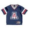 #1 Arizona Wildcats GameDay Greats Toddler Collegiate Football Fashion Jersey - Navy - Side View