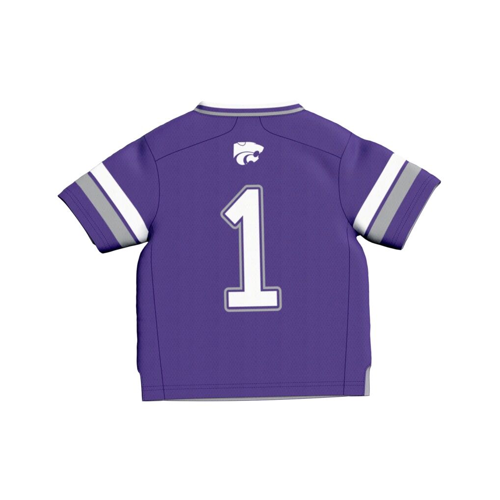 #1 Kansas State Wildcats GameDay Greats Toddler Collegiate Football Fashion Jersey