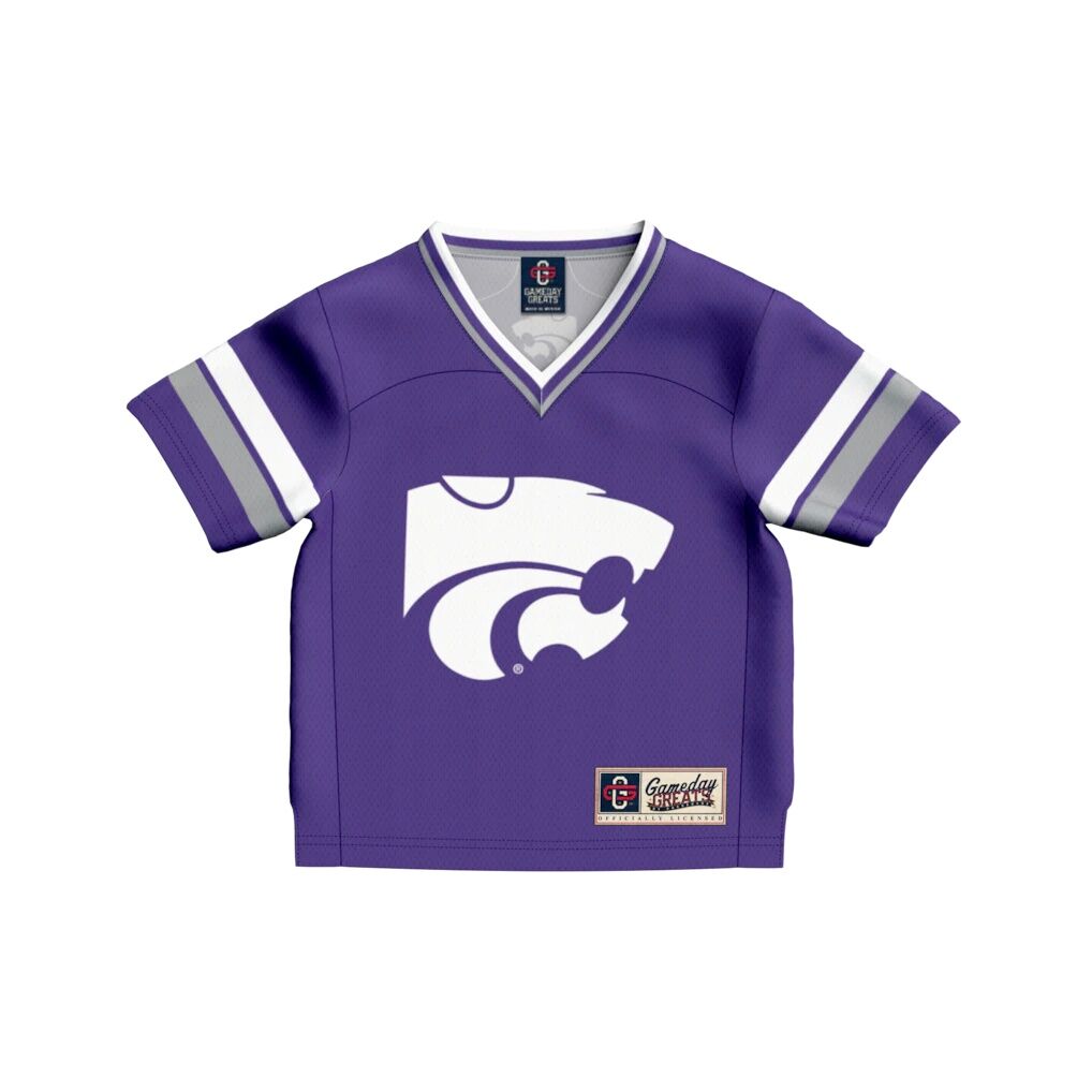 #1 Kansas State Wildcats GameDay Greats Toddler Collegiate Football Fashion Jersey