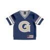 #1 Georgetown Hoyas GameDay Greats Toddler Collegiate Football Fashion Jersey - Navy - Side View