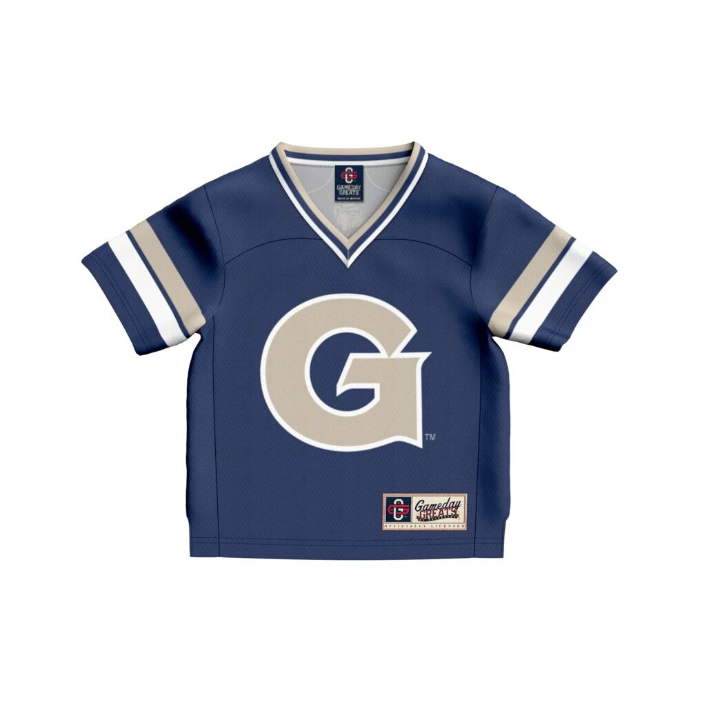 #1 Georgetown Hoyas GameDay Greats Toddler Collegiate Football Fashion Jersey