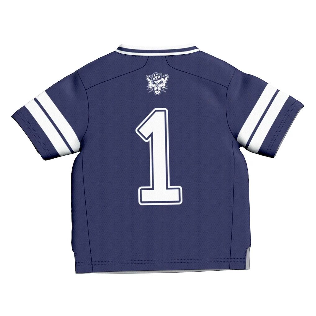 #1 BYU Cougars GameDay Greats Toddler Collegiate Football Fashion Jersey