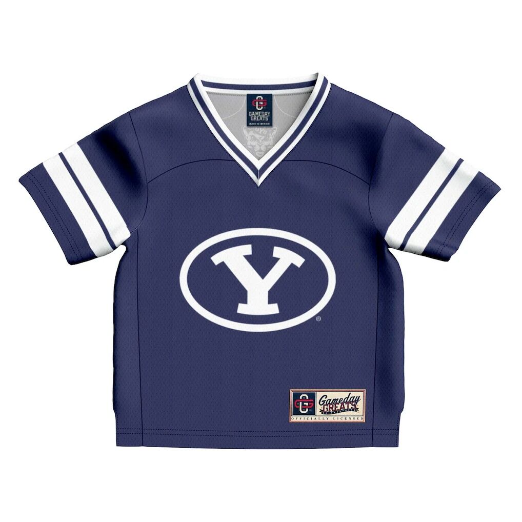 #1 BYU Cougars GameDay Greats Toddler Collegiate Football Fashion Jersey