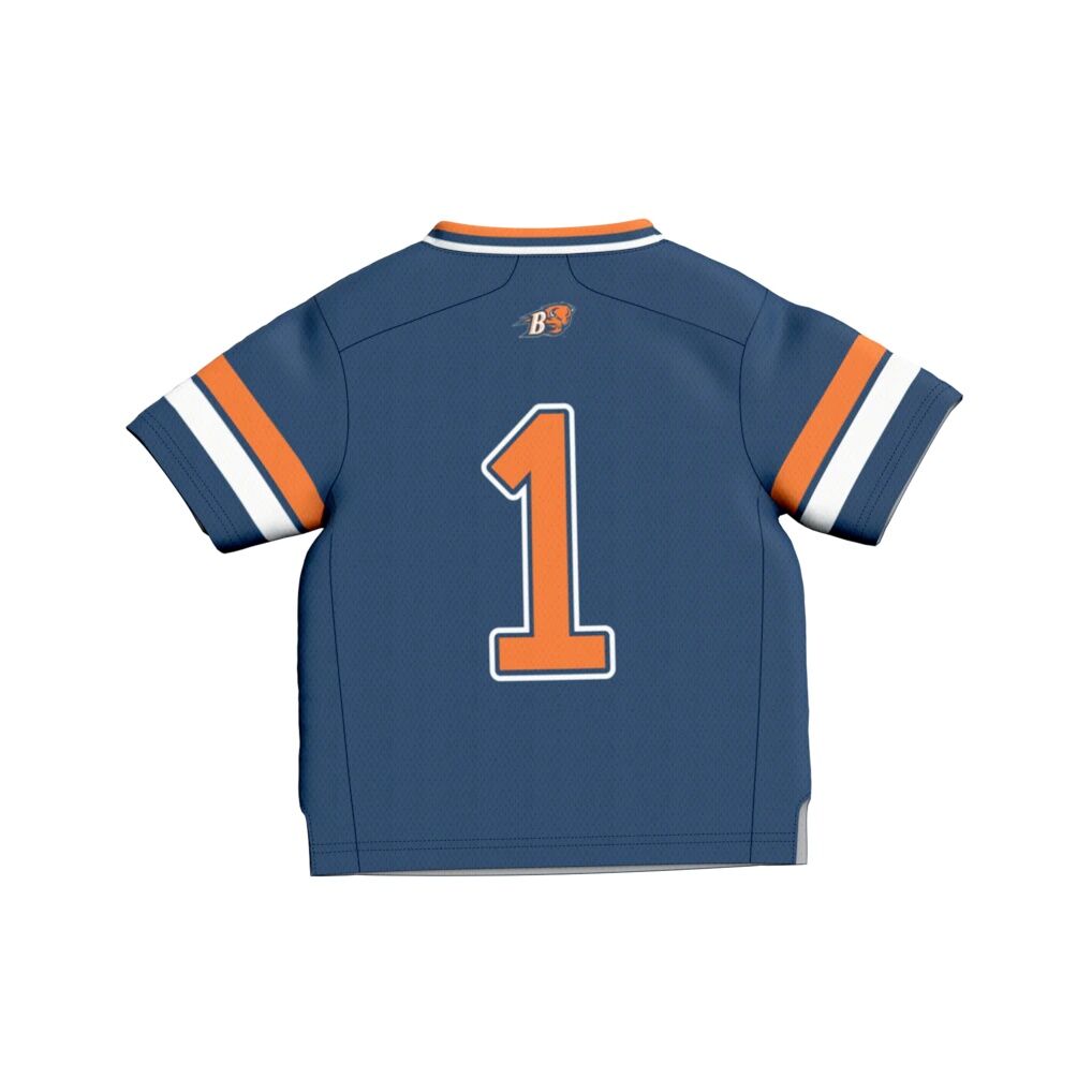 #1 Bucknell Bison GameDay Greats Toddler Collegiate Football Fashion Jersey