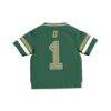 #1 Charlotte 49ers GameDay Greats Toddler Collegiate Football Fashion Jersey - Green - Detail View