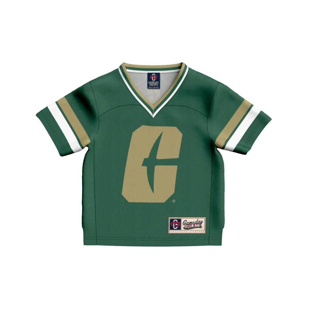 #1 Charlotte 49ers GameDay Greats Toddler Collegiate Football Fashion Jersey