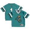#1 Coastal Carolina Chanticleers GameDay Greats Toddler Collegiate Football Fashion Jersey - Teal - Front View