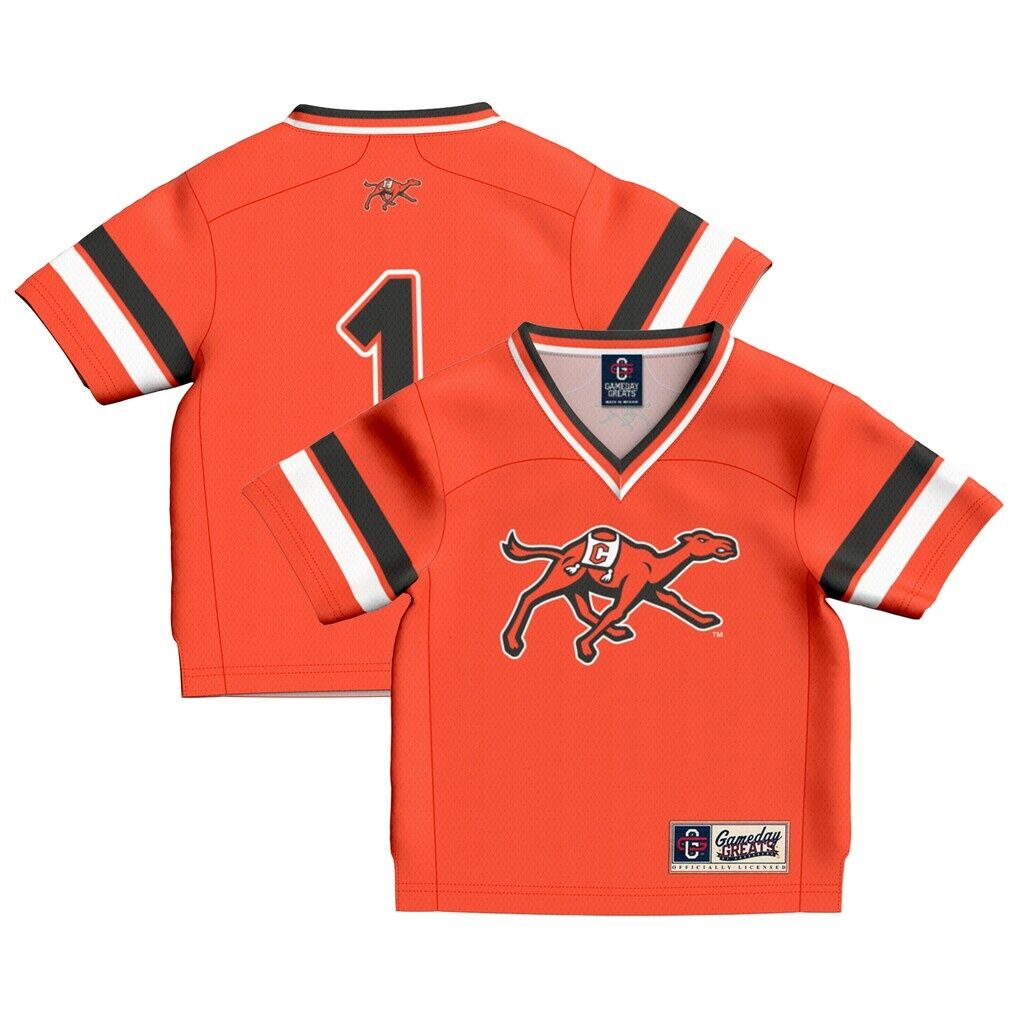 #1 Campbell Fighting Camels GameDay Greats Toddler Collegiate Football Fashion Jersey