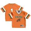 #1 Florida A&M Rattlers GameDay Greats Toddler Collegiate Football Fashion Jersey - Orange - Front View