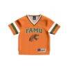 #1 Florida A&M Rattlers GameDay Greats Toddler Collegiate Football Fashion Jersey - Orange - Side View